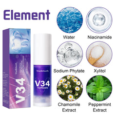 V34 Color Corrector Tooth Foam