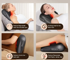 Heated Neck & Shoulder Pad, Relaxing Neck Comfort Pillow